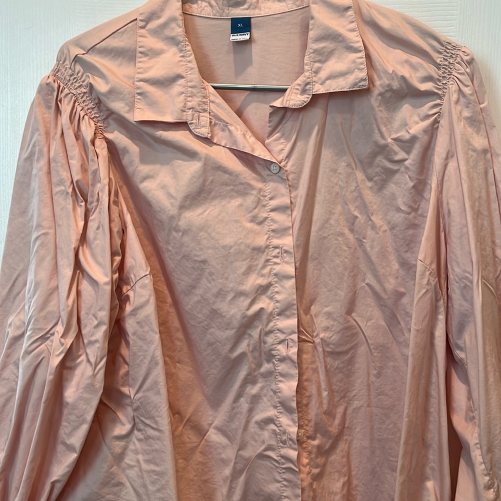 Old navy pink button down